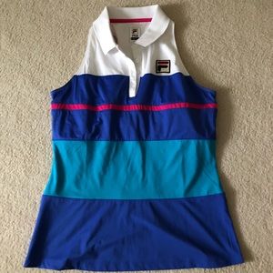 Brand New Fila Sweetspot Sleeveless Polo